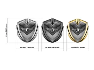 Bentley Emblema Silicone Badge Personalizzabile Disegno Forza